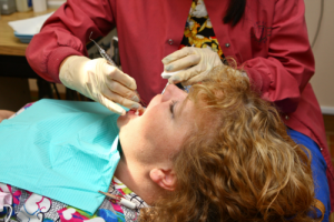 ongoing dental surgery
